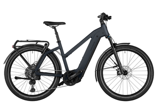 Riese+Mller Charger4 Mixte GT touring Elektrorad Mixte 46 cm storm blue matt 750 Wh - GX-Option - Intuvia 100