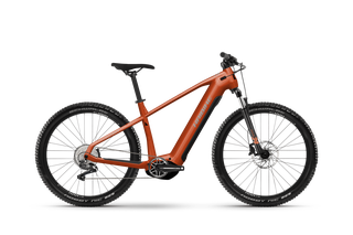 Haibike AllTrack 6 29 Elektrorad (720 Wh), 45 cm, papaya/titan, gloss