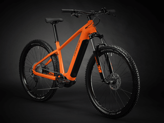 Haibike AllTrack 6 29 Elektrorad (720 Wh), 55 cm, papaya/titan, gloss