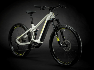 Haibike AllTrail 3 Elektrorad (720 Wh), 47 cm, grey/neon yellow, gloss