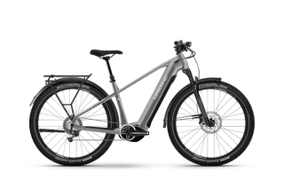 Haibike Trekking 7 Elektrorad (720 Wh), 50 cm/Low, urban grey/white, gloss