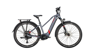Conway Cairon SUV 5.0 Elektrorad Trapez, 45 cm/M, shadowgrey metallic/red metallic