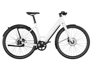Riese+Mller UBN Six silent Elektrorad, 51 cm, pure white, 430 Wh, Packtaschenhalter, Control Hub, Comfort Kit (Testrad)