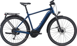 Gebrauchtrad GIANT Explore E+ 2 [RD Evo] Elektrorad, Gr. M, GTS, 500 Wh, metallic navy / black satin-gloss, ca. 600 km gelaufen