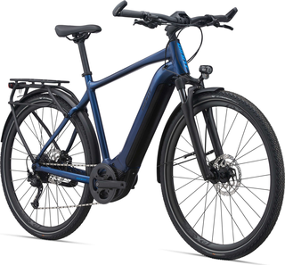 Gebrauchtrad GIANT Explore E+ 2 [RD Evo] Elektrorad, Gr. M, GTS, 500 Wh, metallic navy / black satin-gloss, ca. 600 km gelaufen