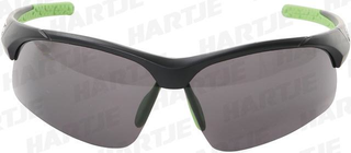 Contec Sportbrille 3DIM,  mit 3 Glsern, mit Etui schwarz/neogreen