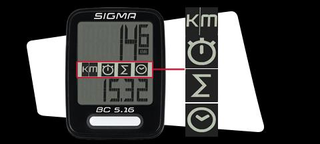 Sigma Sport Computer BC 05.16 mit Kabel